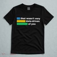 That WasnT Very Data Driven Of You Funny Data Analyst Geek T-Shirt thumb 5