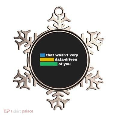 That WasnT Very Data Driven Of You Funny Data Analyst Geek Ornament