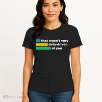 That WasnT Very Data Driven Of You Funny Data Analyst Geek Women's T-Shirt thumb 4