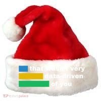 That WasnT Very Data Driven Of You Funny Data Analyst Geek Santa Hat thumb 0