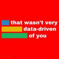That WasnT Very Data Driven Of You Funny Data Analyst Geek Santa Hat thumb 1
