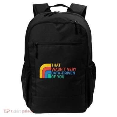 That Wasn’t Very Data-driven Of You Retro Backpack