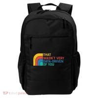 That Wasn’t Very Data-driven Of You Retro Backpack thumb 0