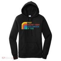 That Wasn’t Very Data-driven Of You Retro Women's Hoodie thumb 0