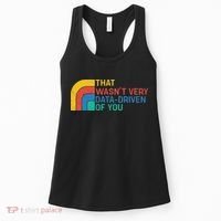 That Wasn’t Very Data-driven Of You Retro Women's Tank Top thumb 0