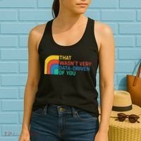 That Wasn’t Very Data-driven Of You Retro Women's Tank Top thumb 2