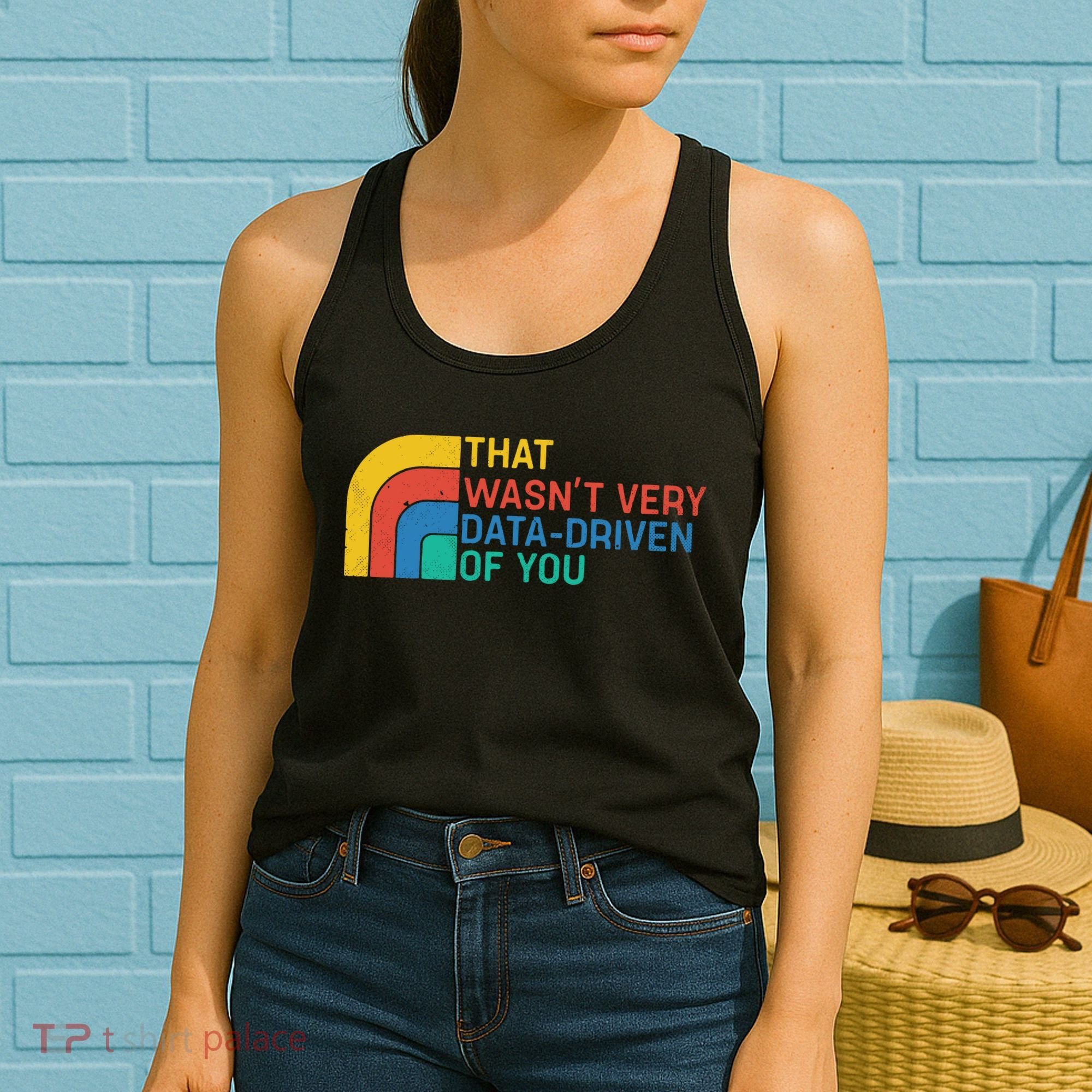 That Wasn’t Very Data-driven Of You Retro Women's Tank Top