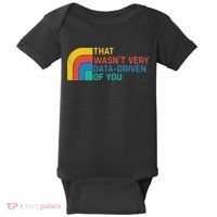That Wasn’t Very Data-driven Of You Retro Baby Bodysuit thumb 0