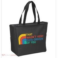 That Wasn’t Very Data-driven Of You Retro Tote Bag thumb 2