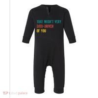 That Wasn’T Very Data Driven Of You Infant Fleece One Piece thumb 0