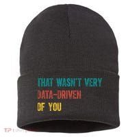 That Wasn’T Very Data Driven Of You Sustainable Knit Beanie thumb 0