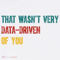 That Wasn’T Very Data Driven Of You Comfort Colors Garment-Dyed Hooded Sweatshirt thumb 2