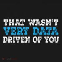 That WasnT Very Data Driven Of You Funny Data Analyst Apron thumb 3
