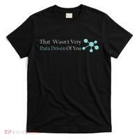 That WasnT Very Datadriven Of You Data Geek T-Shirt thumb 0