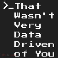That WasnT Very Data Driven Funny Data Analyst Humor Golf Towel thumb 3