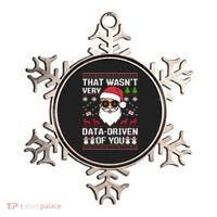 That WasnT Very Data Driven Of You Ugly Christmas Sweaters Ornament thumb 0