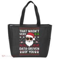That WasnT Very Data Driven Of You Ugly Christmas Sweaters Tote Bag thumb 0