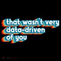 That WasnT Very Data Driven Of You Funny Data Analyst Geek Women's Hoodie thumb 2