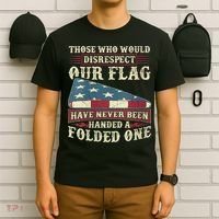 Those Who Would Disrespect Our Flag Have Never Been Handed T-Shirt thumb 6