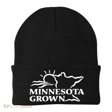 Tim Walz Wearing Minnesota Grown Beanie