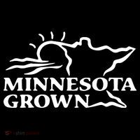 Tim Walz Wearing Minnesota Grown Women's Hoodie thumb 2