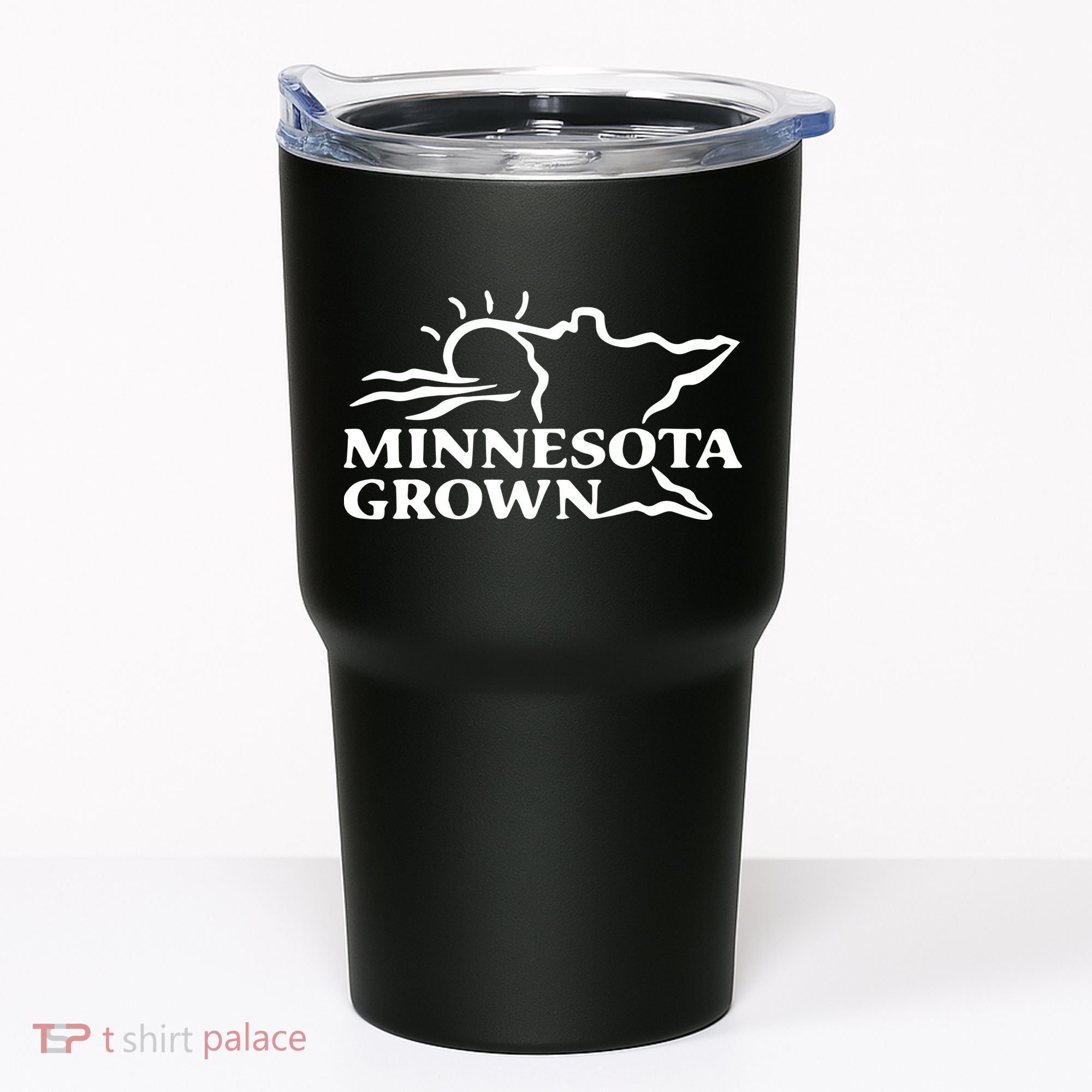 Tim Walz Wearing Minnesota Grown Tumbler