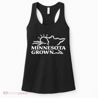Tim Walz Wearing Minnesota Grown Women's Tank Top thumb 0