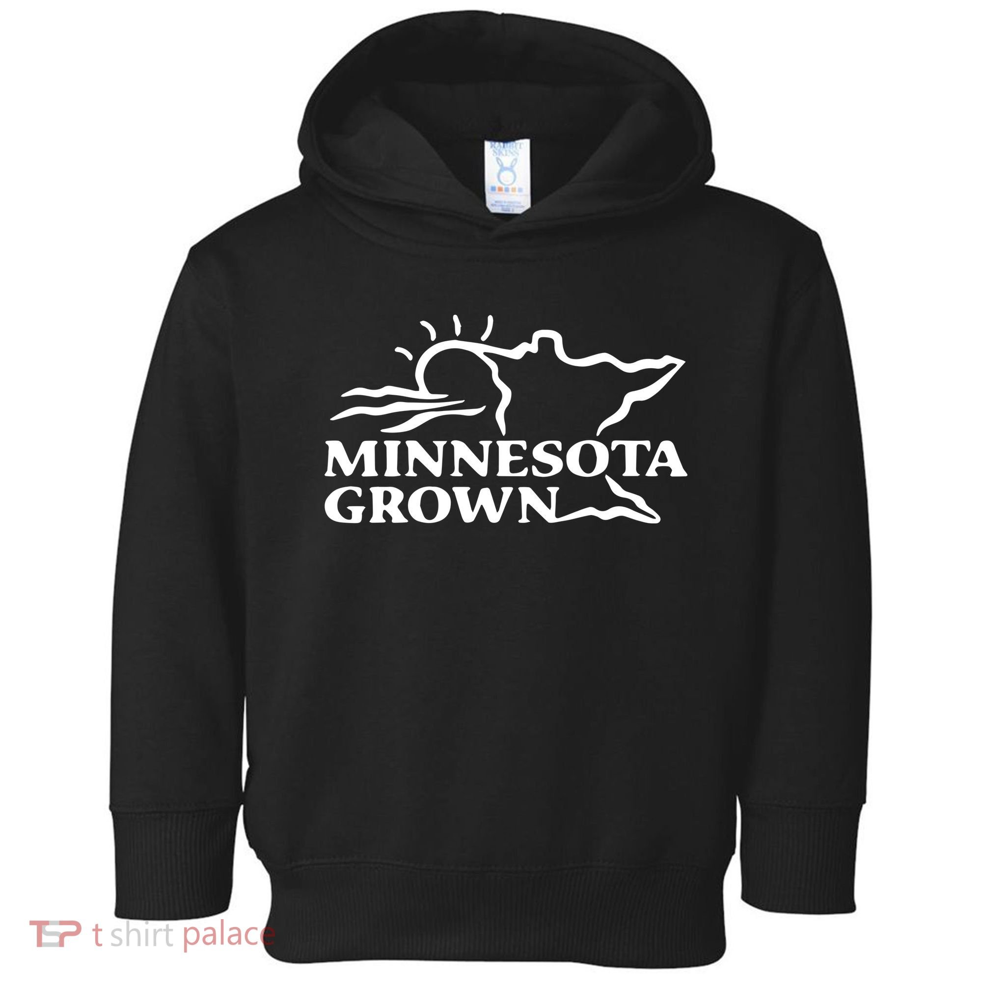 Tim Walz Wearing Minnesota Grown Toddler Hoodie