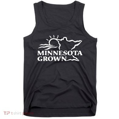 Tim Walz Wearing Minnesota Grown Tank Top