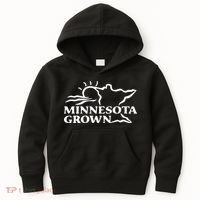 Tim Walz Wearing Minnesota Grown Kids Hoodie thumb 0