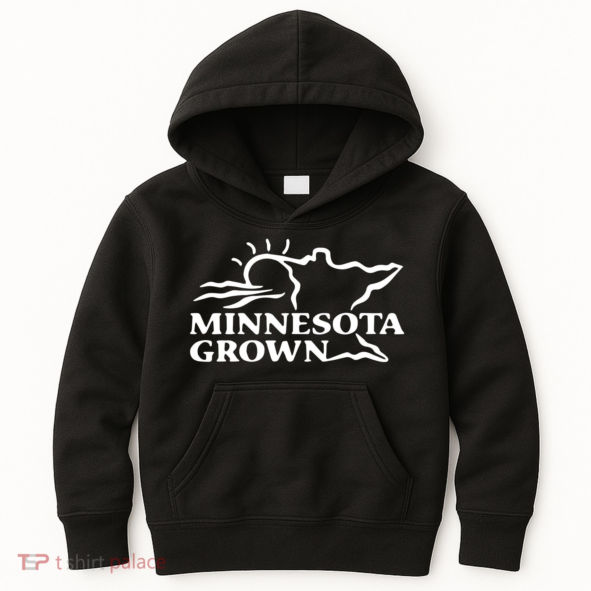 Tim Walz Wearing Minnesota Grown Kids Hoodie