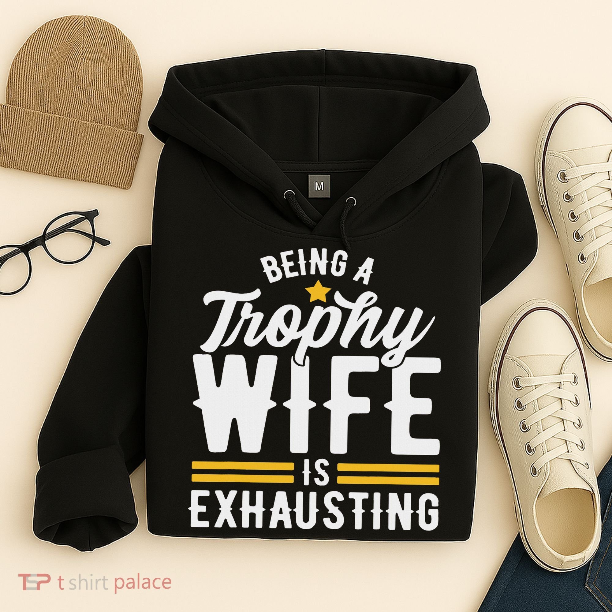 Trophy Wife Wedding Anniversary Hoodie