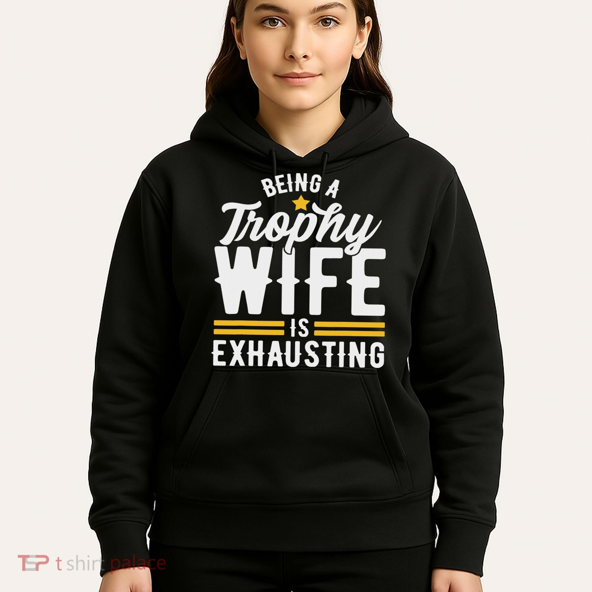 Trophy Wife Wedding Anniversary Hoodie