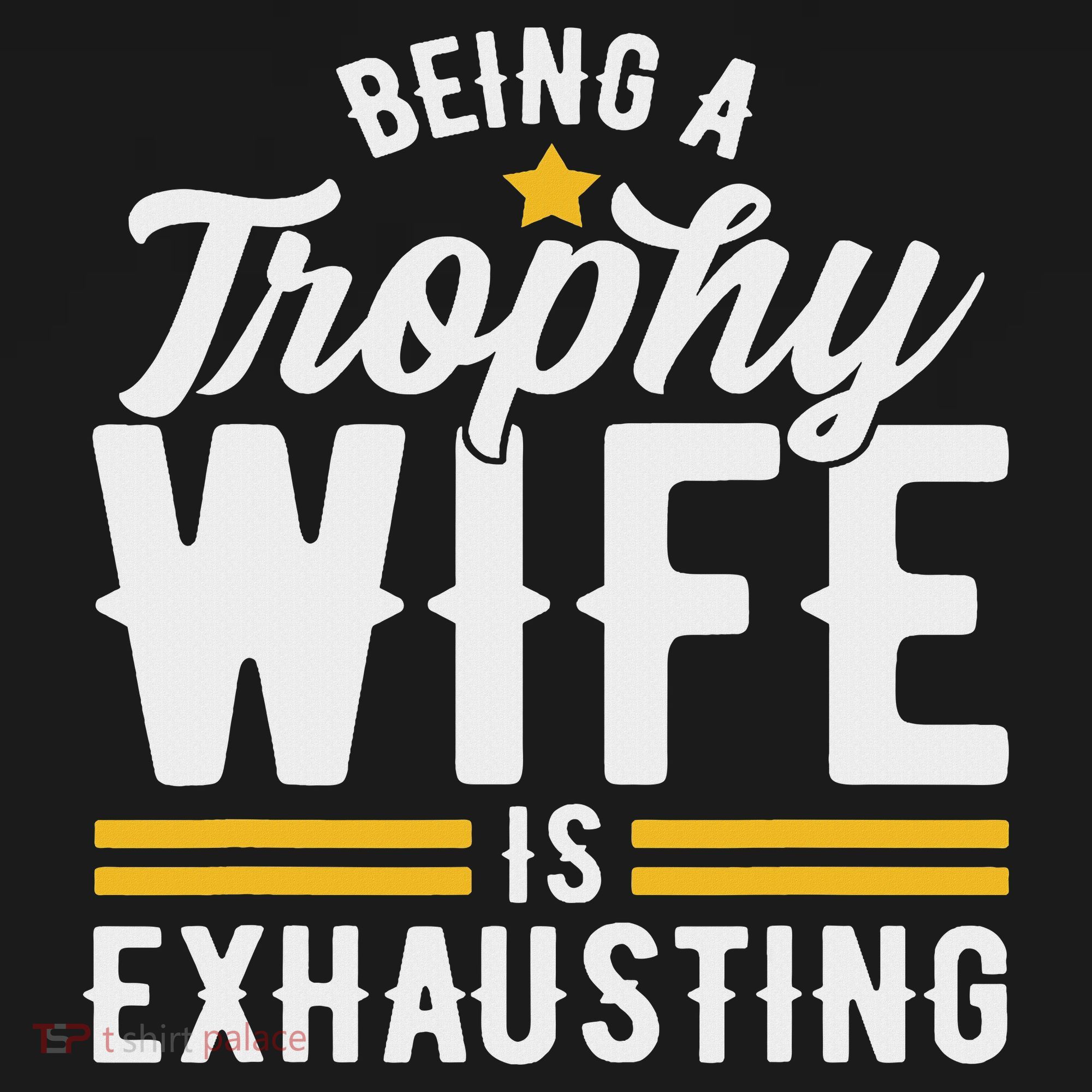 Trophy Wife Wedding Anniversary Button