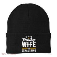 Trophy Wife Wedding Anniversary Beanie thumb 0