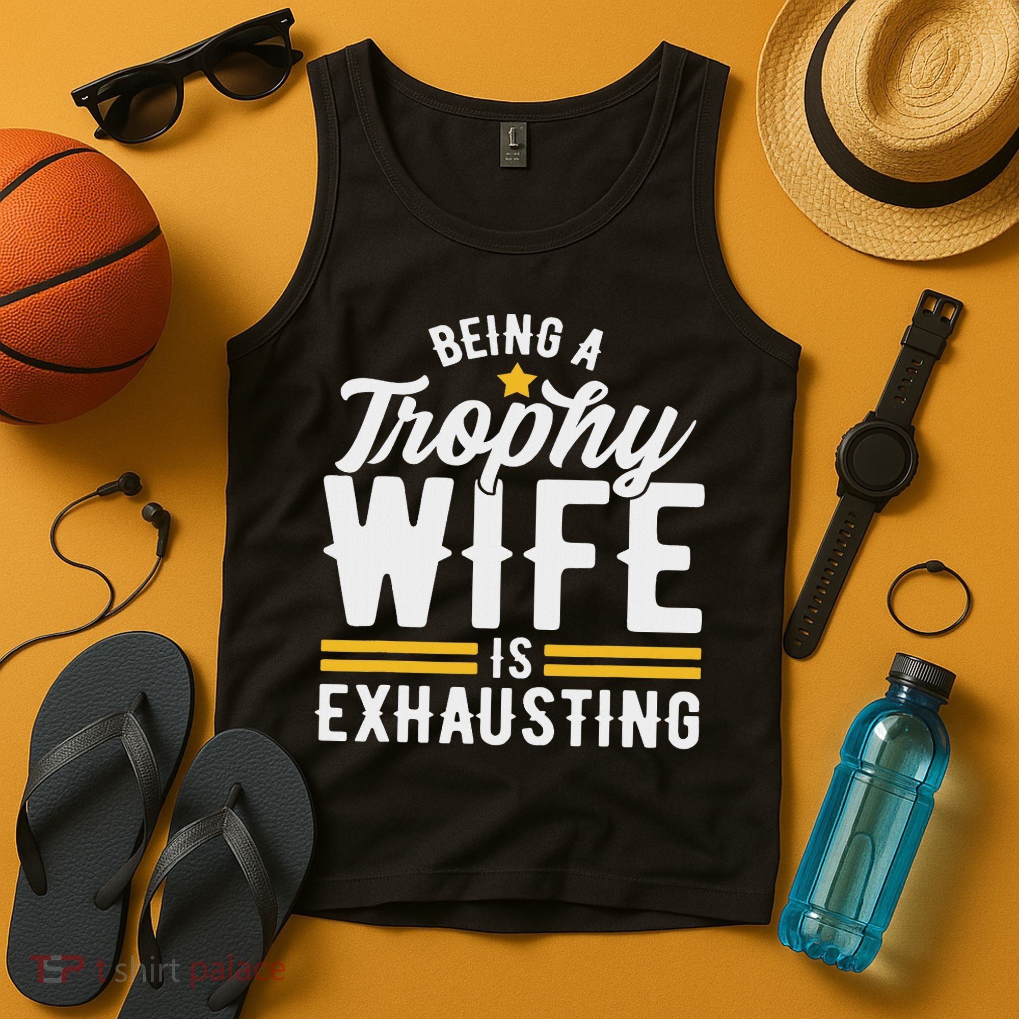 Trophy Wife Wedding Anniversary Tank Top