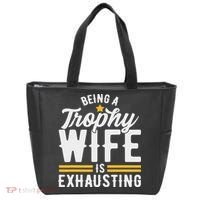 Trophy Wife Wedding Anniversary Tote Bag thumb 0