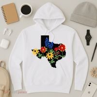Texas Wildflowers With Bluebonnets Hoodie thumb 3