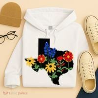 Texas Wildflowers With Bluebonnets Hoodie thumb 4