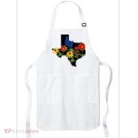 Texas Wildflowers With Bluebonnets Apron thumb 0