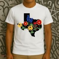 Texas Wildflowers With Bluebonnets T-Shirt thumb 3