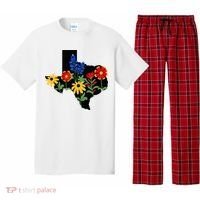 Texas Wildflowers With Bluebonnets Pajama Set thumb 0
