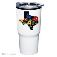 Texas Wildflowers With Bluebonnets Tumbler thumb 0