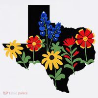 Texas Wildflowers With Bluebonnets Tank Top thumb 6