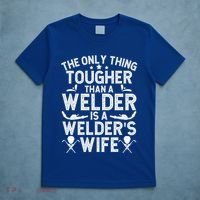 Tough WelderS Wife Of A Welder Wife Gift T-Shirt thumb 5