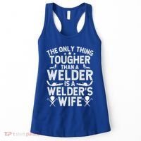 Tough WelderS Wife Of A Welder Wife Gift Women's Tank Top thumb 0