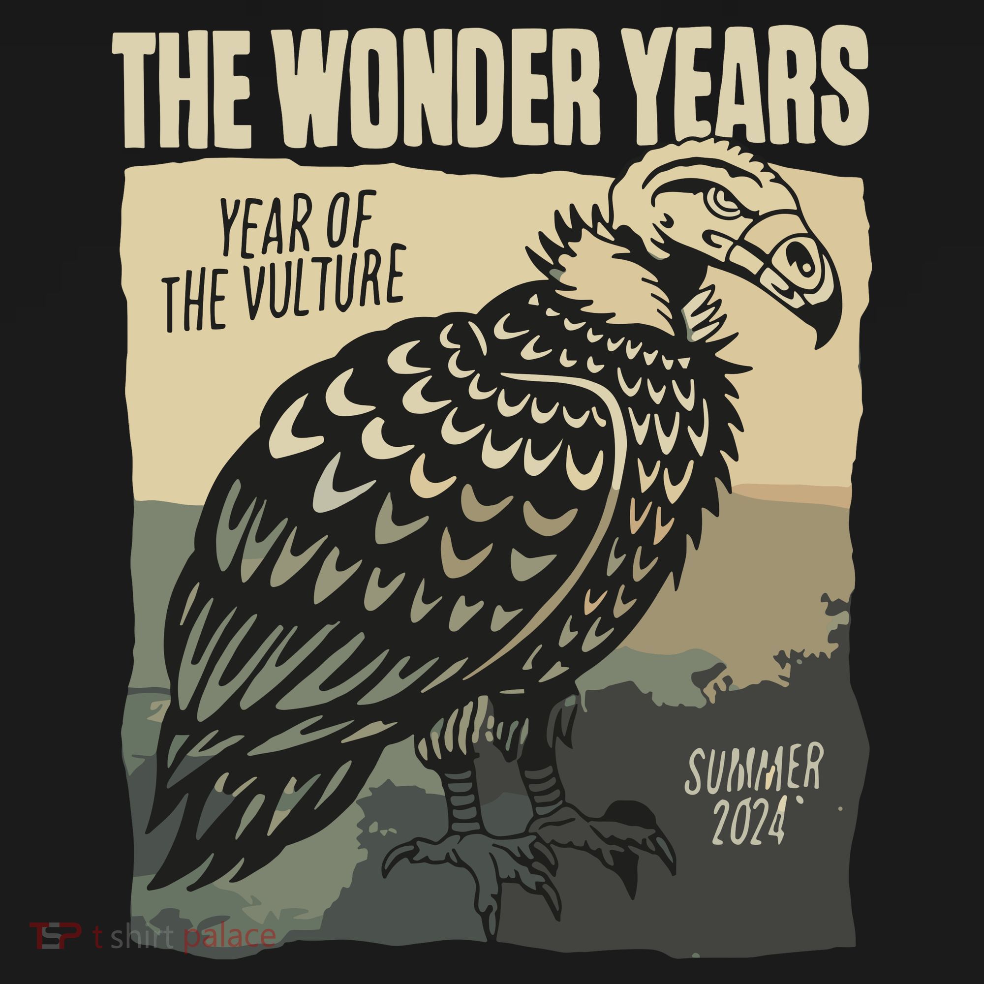 The Wonder Years Year Of The Vulture Summer 2024 T-Shirt