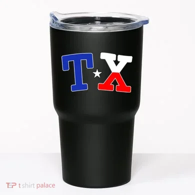 TX Logo Texas State Tumbler