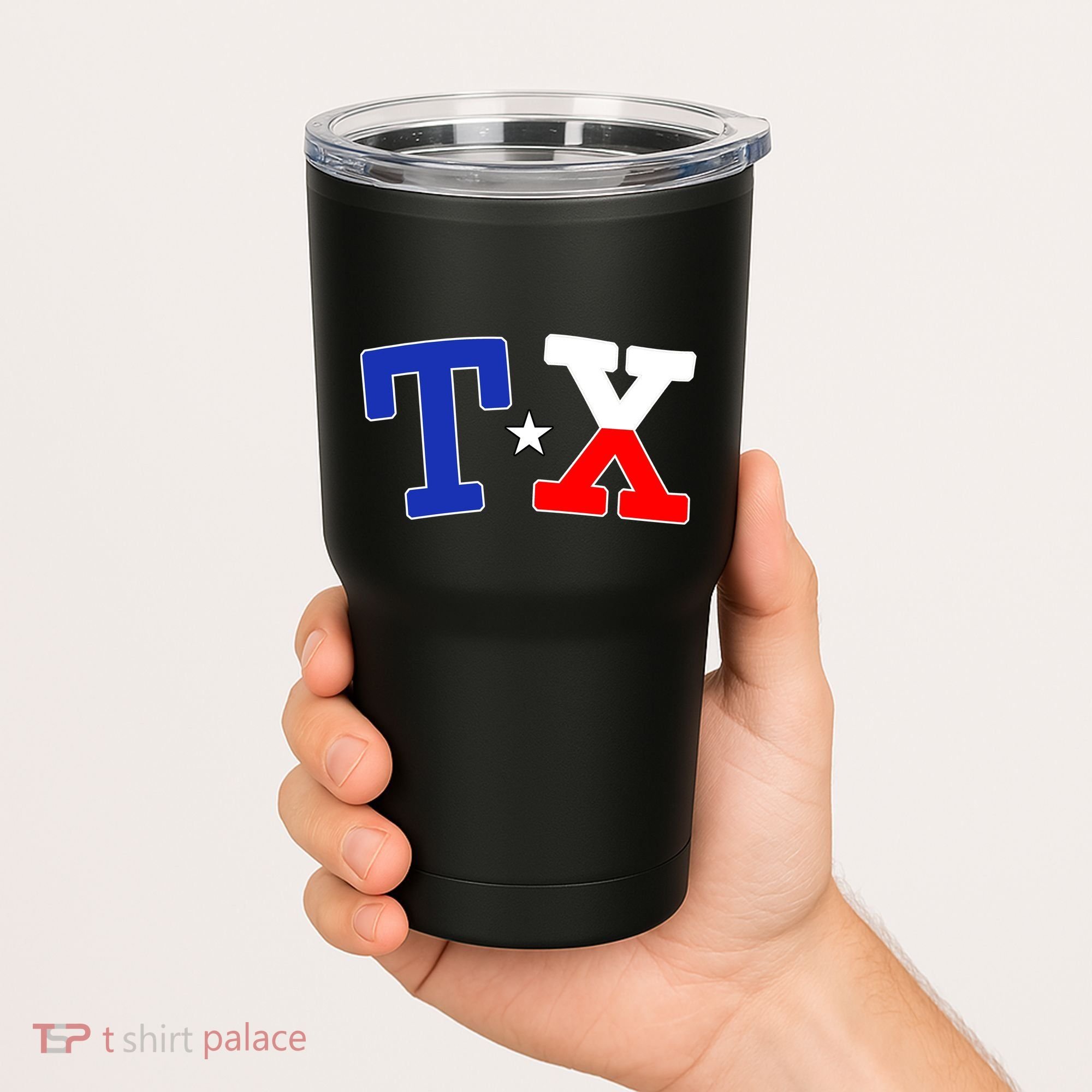 TX Logo Texas State Tumbler