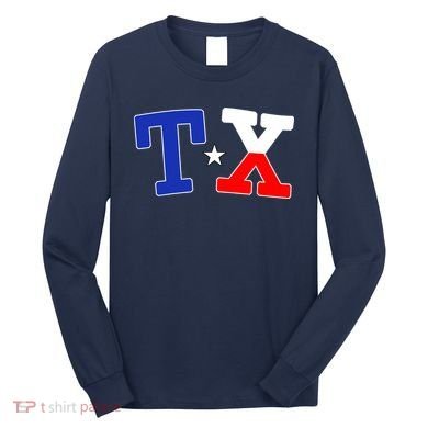 TX Logo Texas State Long Sleeve Shirt